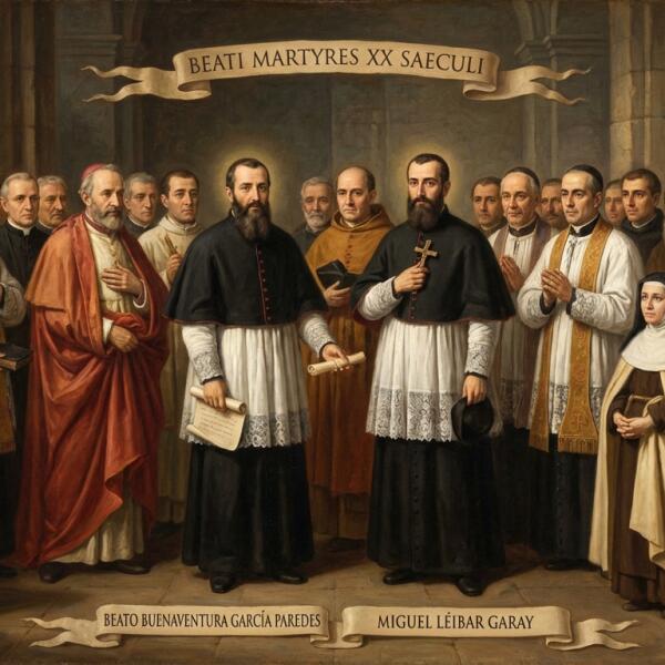 Beato(a) Buenaventura García Paredes, Miguel Léibar Garay e 40 companheiros