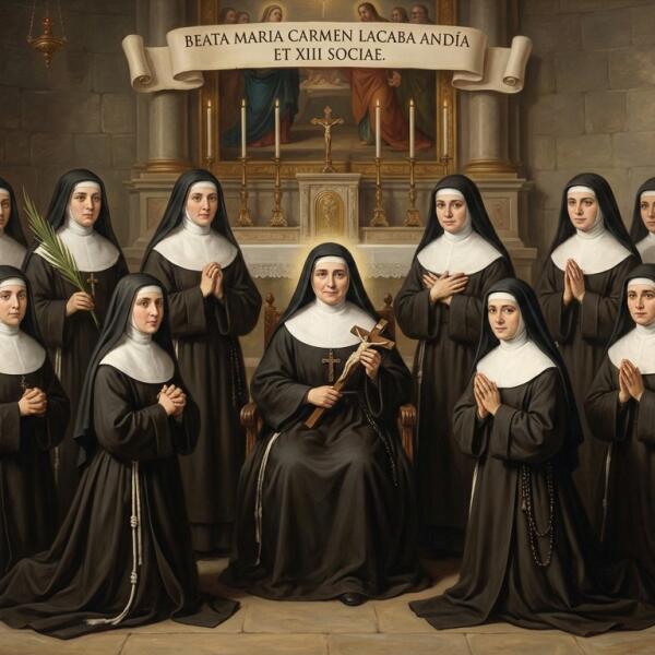 Beatas Maria Carmen Lacaba Andía e 13 companheiras