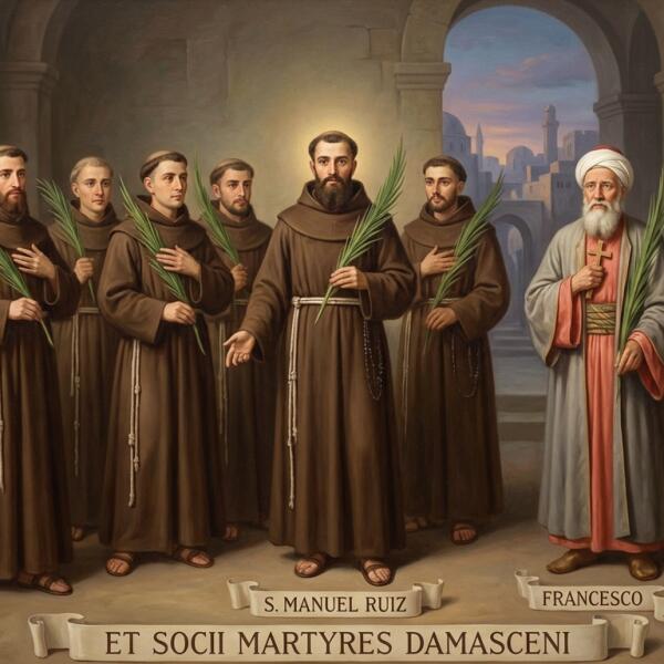 Santo(a) Manuel Ruiz e 7 Companheiros, e Francisco, Abdel Mooti e Raffaele Massabki