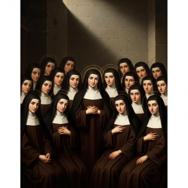 Santo(a) Teresa de Santo Agostinho e 15 companheiras